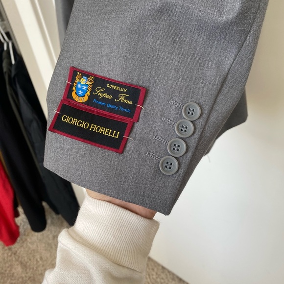 Gray Suit Coat NWT - Picture 2 of 8